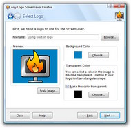 Any Logo Screensaver Creator screenshot